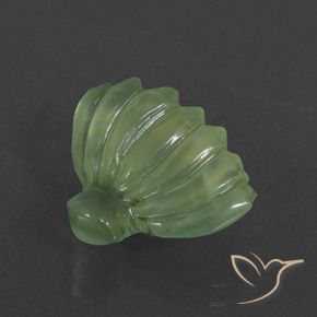 Préhnite Vert citron naturelle Fantaisie, 8.73 ct, Translucide