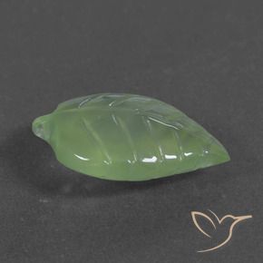 Préhnite Vert moyen naturelle Fantaisie, 6.06 ct, Translucide