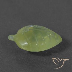 Préhnite Vert citron naturelle Fantaisie, 6.27 ct, Translucide