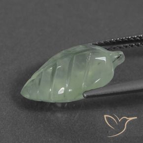 Préhnite Vert jaune léger naturelle Fantaisie, 6.02 ct, Translucide