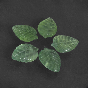 Achetez naturel 20,29ct vert préhnite gems, forme fantaisie, en provenance afrique du sud chez gemselect. en stock, livraison internationale!