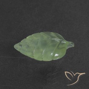 Préhnite Vert poire pâle naturelle Fantaisie, 5.15 ct, Translucide