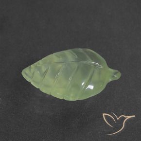 Préhnite Vert jaunâtre naturelle Fantaisie, 5.76 ct, Translucide