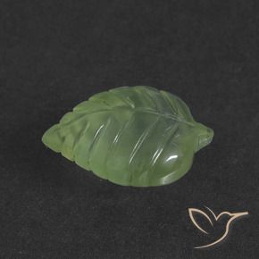 Préhnite Vert jaunâtre naturelle Fantaisie, 4.90 ct, Translucide