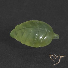 Préhnite Vert moyen naturelle Fantaisie, 5.08 ct, Translucide