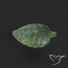 Préhnite Vert jaunâtre naturelle Fantaisie, 4.75 ct, Translucide