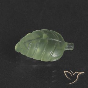 Préhnite Vert moyen naturelle Fantaisie, 4.88 ct, Translucide