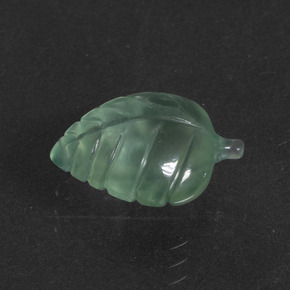 Préhnite vert naturelle forme fantaisie, 4,48 ct, translucide