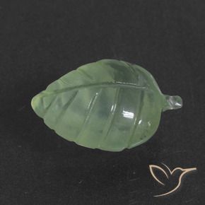 Préhnite Vert très clair naturelle Fantaisie, 7.07 ct, Translucide
