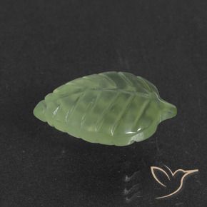 Préhnite Vert jaunâtre naturelle Fantaisie, 4.62 ct, Translucide