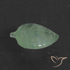 Préhnite Vert menthe léger naturelle Fantaisie, 4.92 ct, Translucide