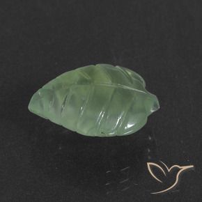 Préhnite Vert clair naturelle Fantaisie, 4.86 ct, Translucide