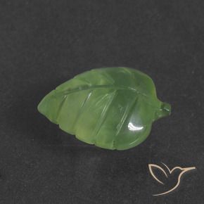 Préhnite Vert moyen naturelle Fantaisie, 6.21 ct, Translucide