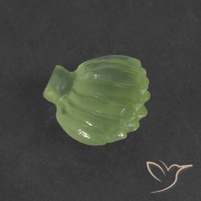 Préhnite Vert citron naturelle Fantaisie, 10.71 ct, Translucide