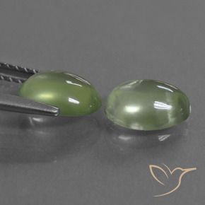 Shop natural 2.85ct Vert clair Préhnite gems, ovale, from Afrique du Sud at GemSelect. In stock, global shipping!