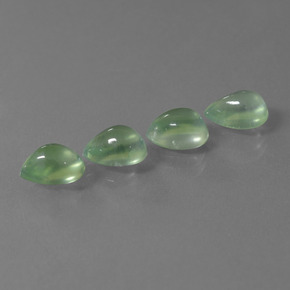 Achetez naturel 5.10ct Vert Prehnite gems, En forme de poire, En provenance Afrique du Sud chez GemSelect. En stock, livraison internationale!