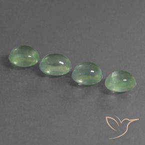 Shop natural 6.48ct Vert très clair Préhnite gems, ovale, from Afrique du Sud at GemSelect. In stock, global shipping!