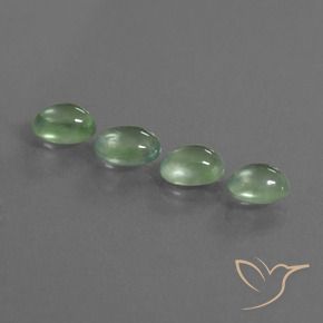 Shop natural 4.14ct Vert jaune léger Préhnite gems, ovale, from Afrique du Sud at GemSelect. In stock, global shipping!