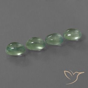 Shop natural 5.83ct Vert poire léger Préhnite gems, ovale, from Afrique du Sud at GemSelect. In stock, global shipping!