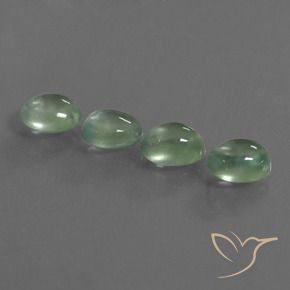 Shop natural 5.83ct Vert poire léger Préhnite gems, ovale, from Afrique du Sud at GemSelect. In stock, global shipping!
