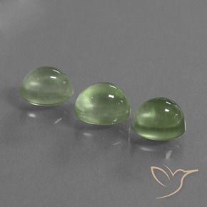 Shop natural 4.94ct Vert jaunâtre Préhnite gems, ovale, from Afrique du Sud at GemSelect. In stock, global shipping!
