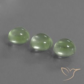 Shop natural 5.89ct Vert jaunâtre Préhnite gems, Tour, from Afrique du Sud at GemSelect. In stock, global shipping!