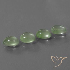 Shop natural 8.34ct Vert jaunâtre Préhnite gems, ovale, from Afrique du Sud at GemSelect. In stock, global shipping!