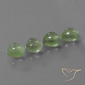 Shop natural 8.35ct Vert poire Préhnite gems, ovale, from Afrique du Sud at GemSelect. In stock, global shipping!