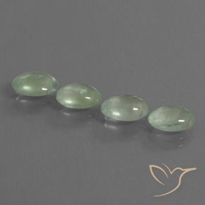 Shop natural 6.00ct Vert poire pâle Préhnite gems, ovale, from Afrique du Sud at GemSelect. In stock, global shipping!