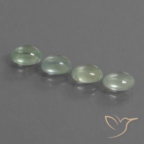 Shop natural 6.19ct Vert très clair Préhnite gems, ovale, from Afrique du Sud at GemSelect. In stock, global shipping!