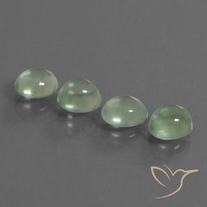 Shop natural 5.96ct Vert jaune léger Préhnite gems, ovale, from Afrique du Sud at GemSelect. In stock, global shipping!