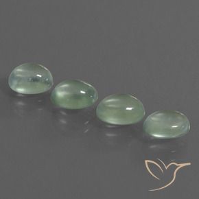 Shop natural 5.00ct Vert jaune léger Préhnite gems, ovale, from Afrique du Sud at GemSelect. In stock, global shipping!