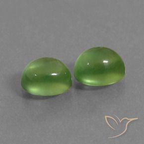 Shop natural 2.52ct Vert moyen Préhnite gems, ovale, from Afrique du Sud at GemSelect. In stock, global shipping!