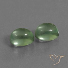 Shop natural 2.43ct Vert jaunâtre Préhnite gems, ovale, from Afrique du Sud at GemSelect. In stock, global shipping!