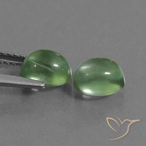Shop natural 2.43ct Vert jaunâtre Préhnite gems, ovale, from Afrique du Sud at GemSelect. In stock, global shipping!