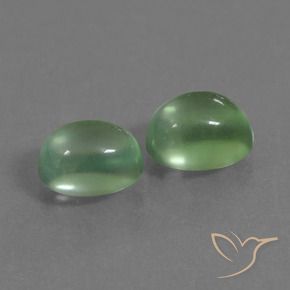 Shop natural 2.66ct Vert moyen Préhnite gems, ovale, from Afrique du Sud at GemSelect. In stock, global shipping!
