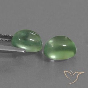 Shop natural 2.66ct Vert moyen Préhnite gems, ovale, from Afrique du Sud at GemSelect. In stock, global shipping!