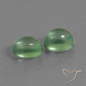 Shop natural 2.46ct Vert moyen Préhnite gems, ovale, from Afrique du Sud at GemSelect. In stock, global shipping!