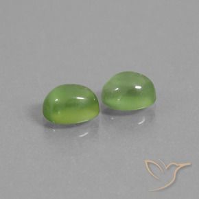 Shop natural 2.51ct Vert jaunâtre Préhnite gems, ovale, from Afrique du Sud at GemSelect. In stock, global shipping!