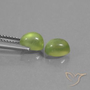 Shop natural 2.63ct Vert citron Préhnite gems, ovale, from Afrique du Sud at GemSelect. In stock, global shipping!