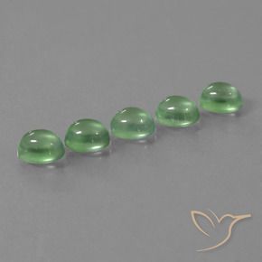 Shop natural 5.92ct Vert chaud Préhnite gems, ovale, from Afrique du Sud at GemSelect. In stock, global shipping!