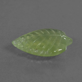 Prehnite Vert naturelle Forme fantaisie, 5.27 ct, Transparent