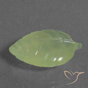Préhnite Vert citron naturelle Fantaisie, 9.71 ct, Transparent