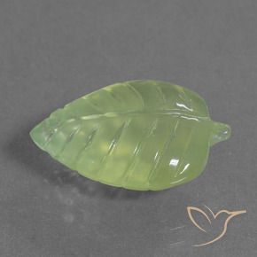 Préhnite Vert moyen naturelle Fantaisie, 7.23 ct, Transparent