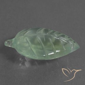 Préhnite Menthe verte naturelle Fantaisie, 8.54 ct, Transparent