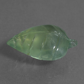 Prehnite Vert naturelle Forme fantaisie, 8.78 ct, Transparent