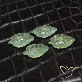 Shop natural 18.62ct Vert terreux pâle Préhnite gems, Fantaisie, from Afrique du Sud at GemSelect. In stock, global shipping!