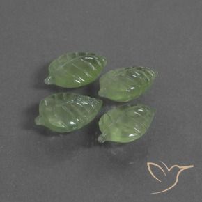 Shop natural 23.51ct Vert moyen Préhnite gems, Fantaisie, from Afrique du Sud at GemSelect. In stock, global shipping!