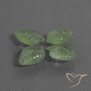 Shop natural 23.51ct Vert moyen Préhnite gems, Fantaisie, from Afrique du Sud at GemSelect. In stock, global shipping!