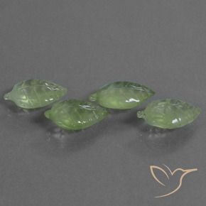Shop natural 24.53ct Vert jaunâtre Préhnite gems, Fantaisie, from Afrique du Sud at GemSelect. In stock, global shipping!